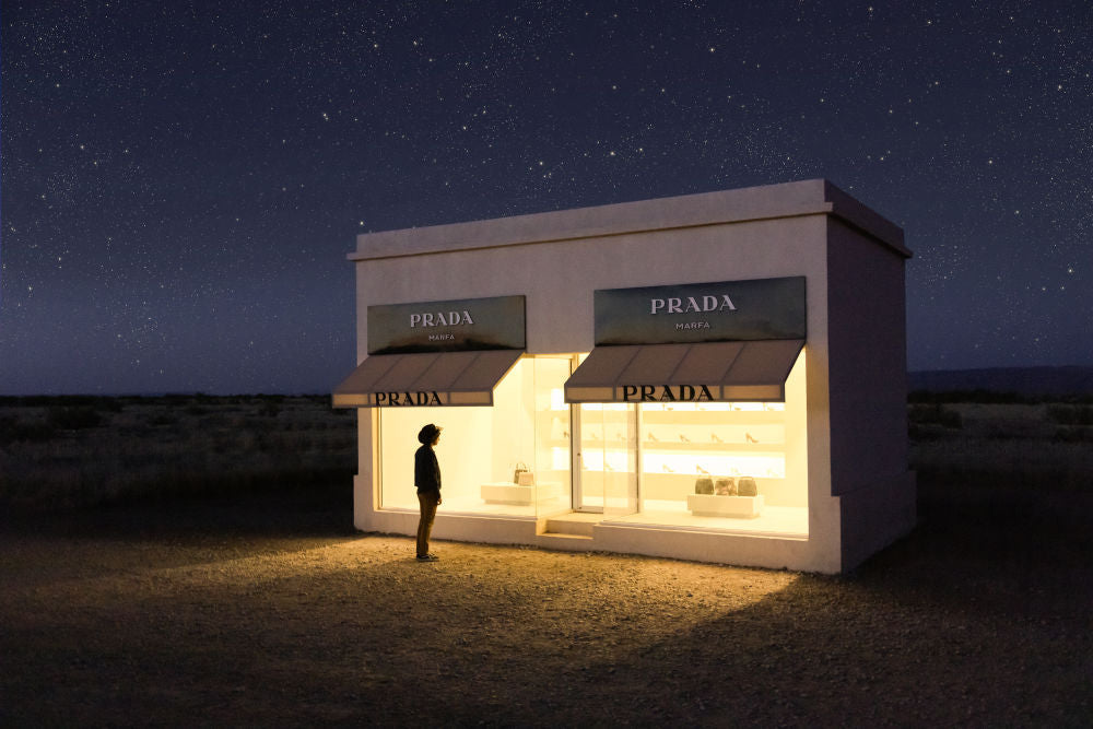 Photography by Gray Malin of After Hours, Prada Marfa