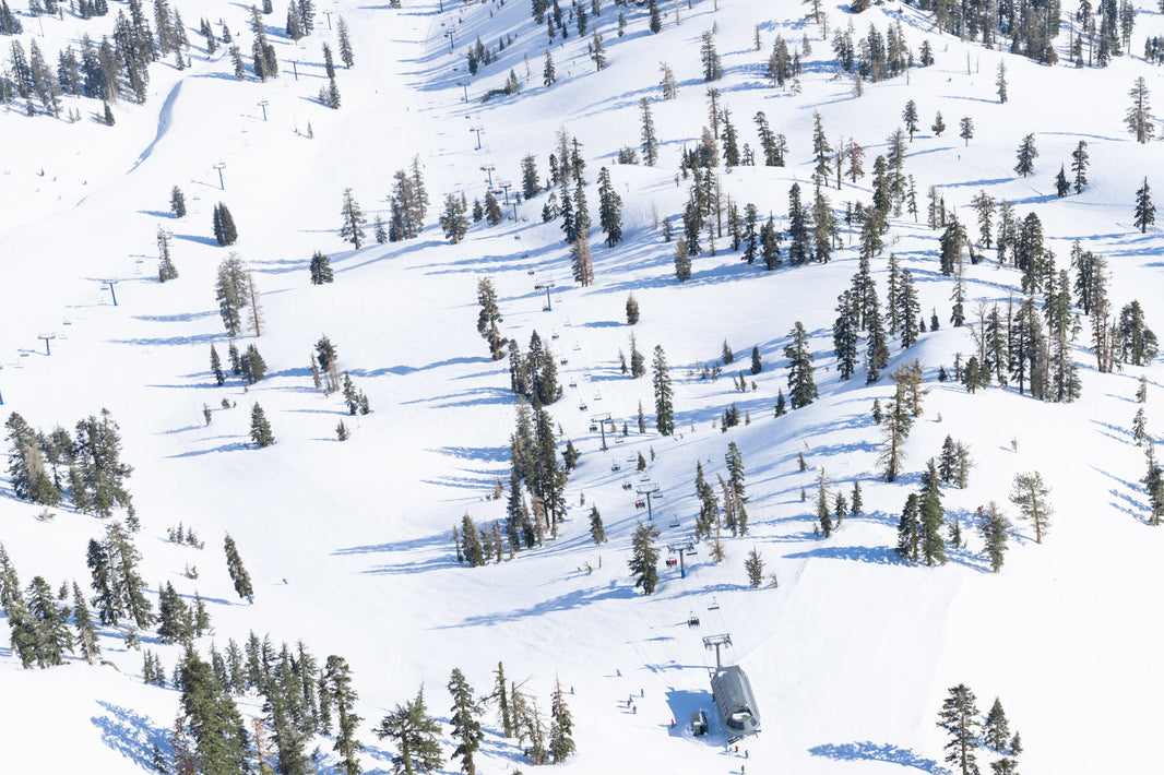 Photography by Gray Malin of Alpine Wonderland, Palisades, Lake Tahoe