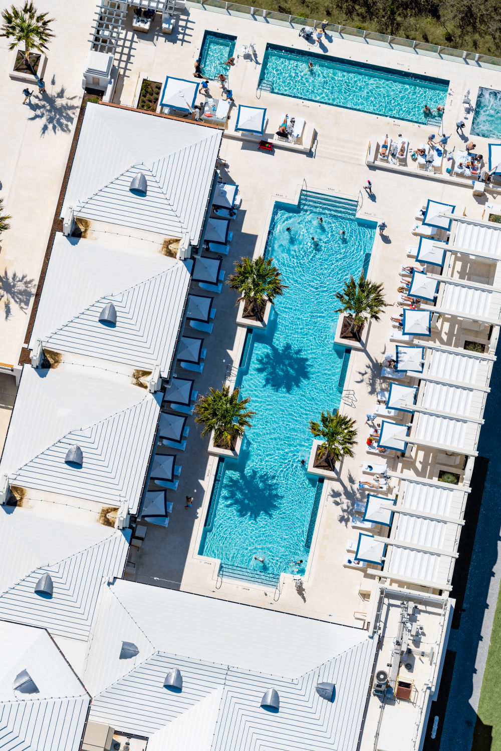 Photography by Gray Malin of Alys Beach Club Pool, 30A Florida