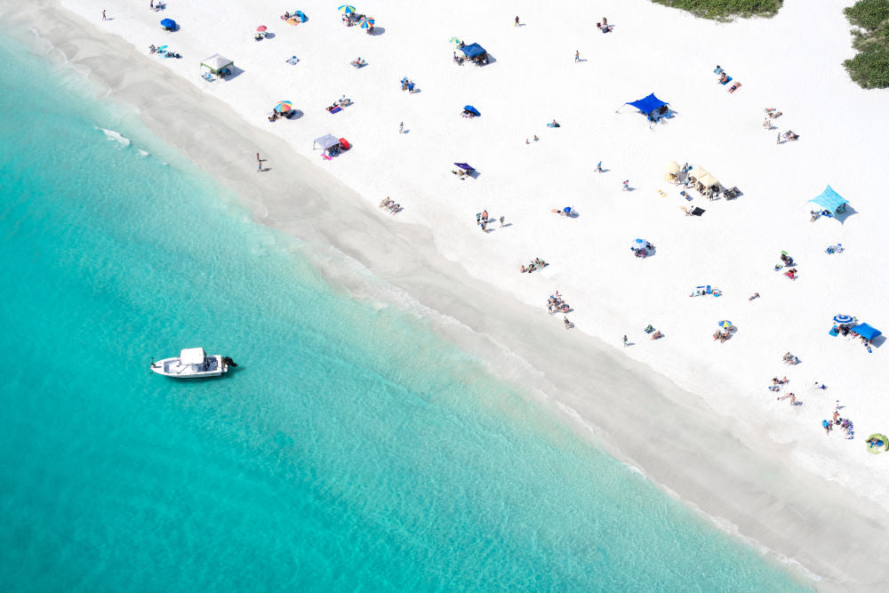 Photography by Gray Malin of Anna Maria Island Beach, Anna Maria Island, Florida