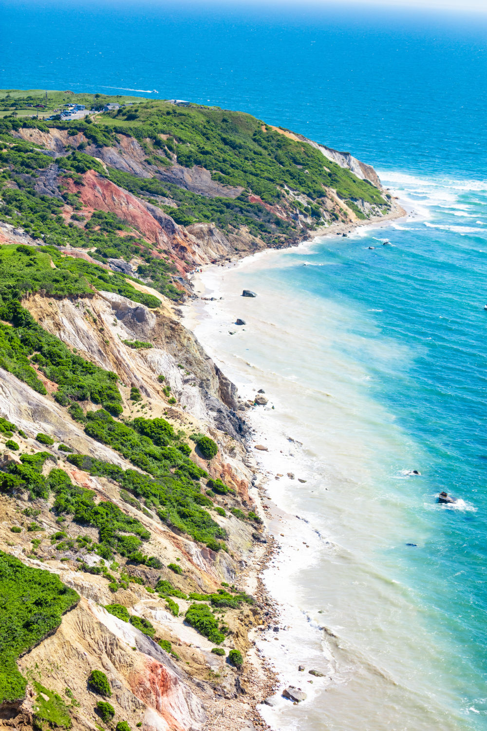 Photography by Gray Malin of Aquinnah Beach Vertical, Martha's Vineyard