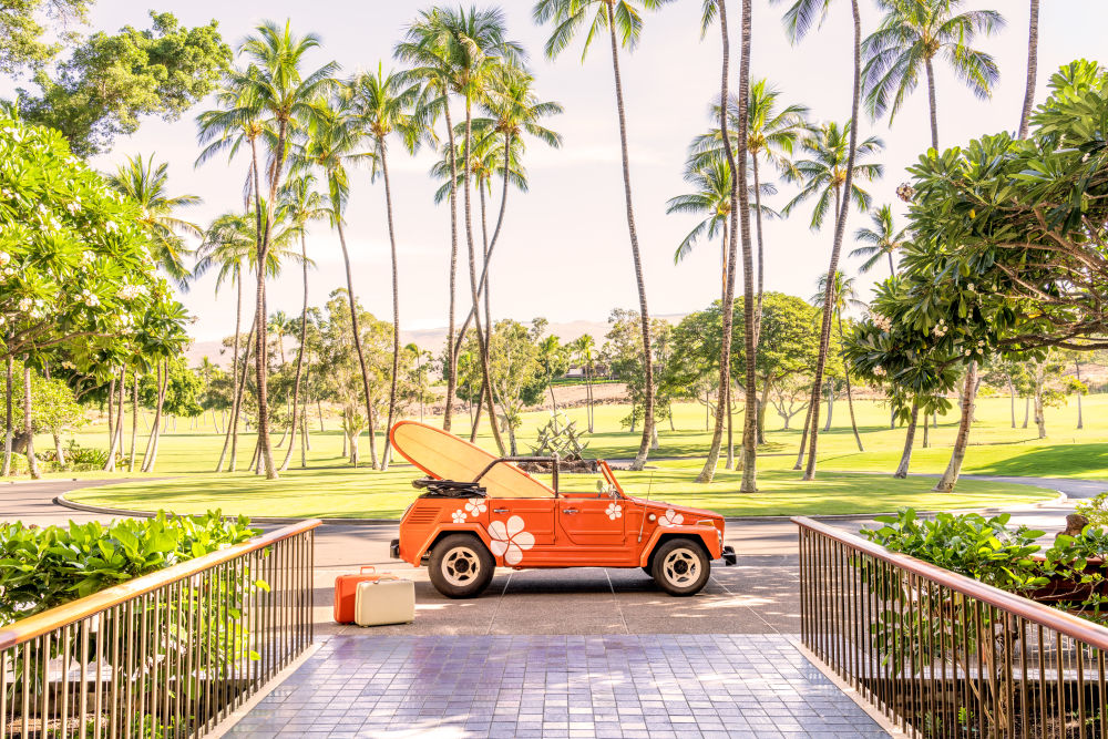 Arrival at the Mauna Kea