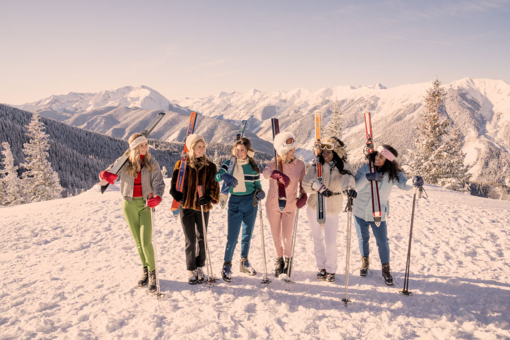 Photography by Gray Malin of Aspen Mountain Girls