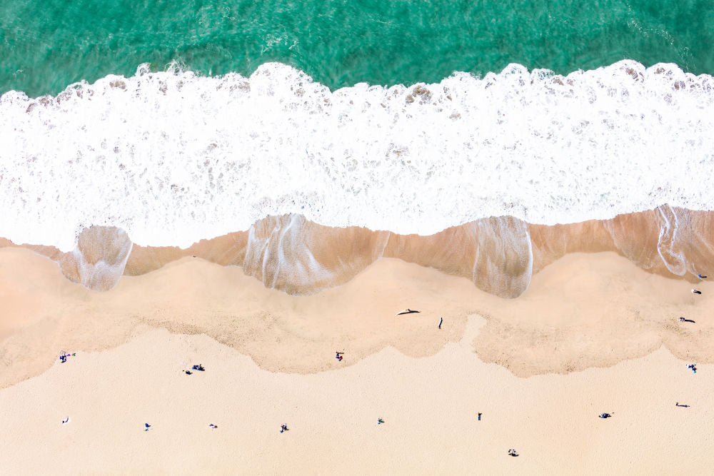 Photography by Gray Malin of Baker Beach Tide, San Francisco