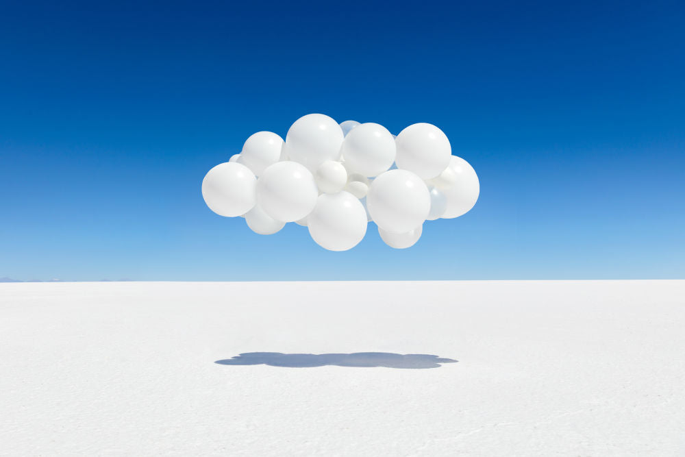 Photography by Gray Malin of Balloon Cloud