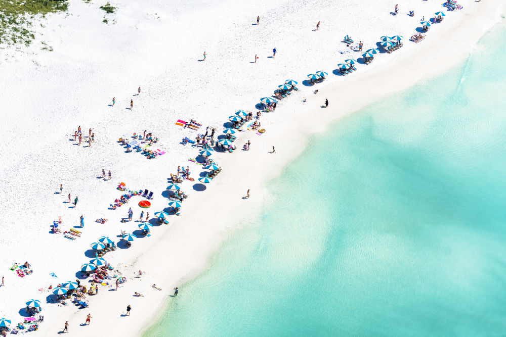 Photography by Gray Malin of Beach Day, 30A Florida