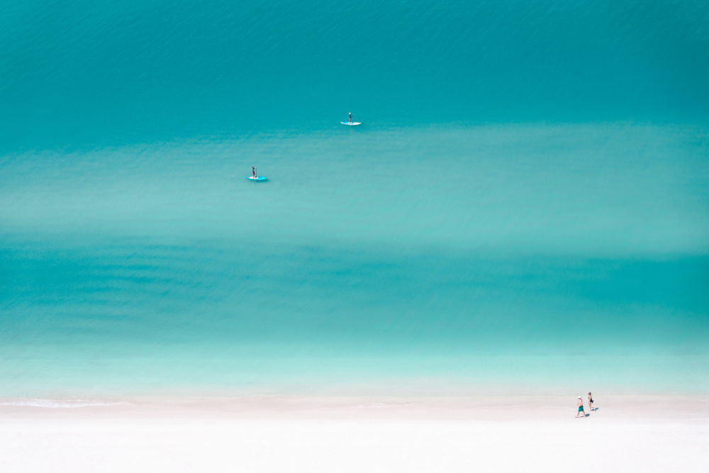 Photography by Gray Malin of Beach Stroll, Bonita Springs, Florida