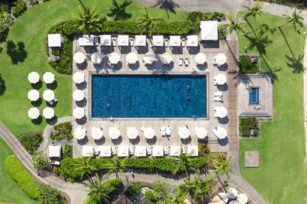 Photography by Gray Malin of Beach Tree Pool Horizontal, Hawai'i