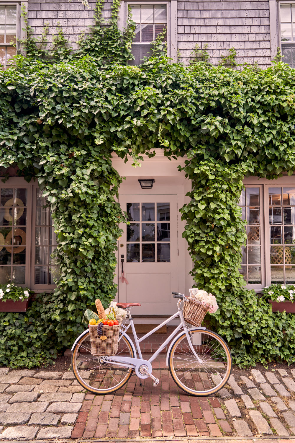 Photography by Gray Malin of Town Bike Ride, Nantucket