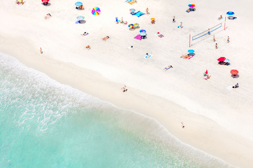 Photography by Gray Malin of Black's Beach, San Diego