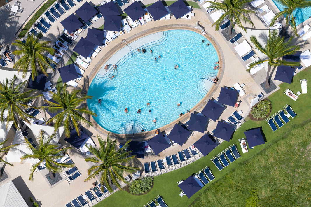 Photography by Gray Malin of Boca Raton Beach Club Swimmers, Boca Raton