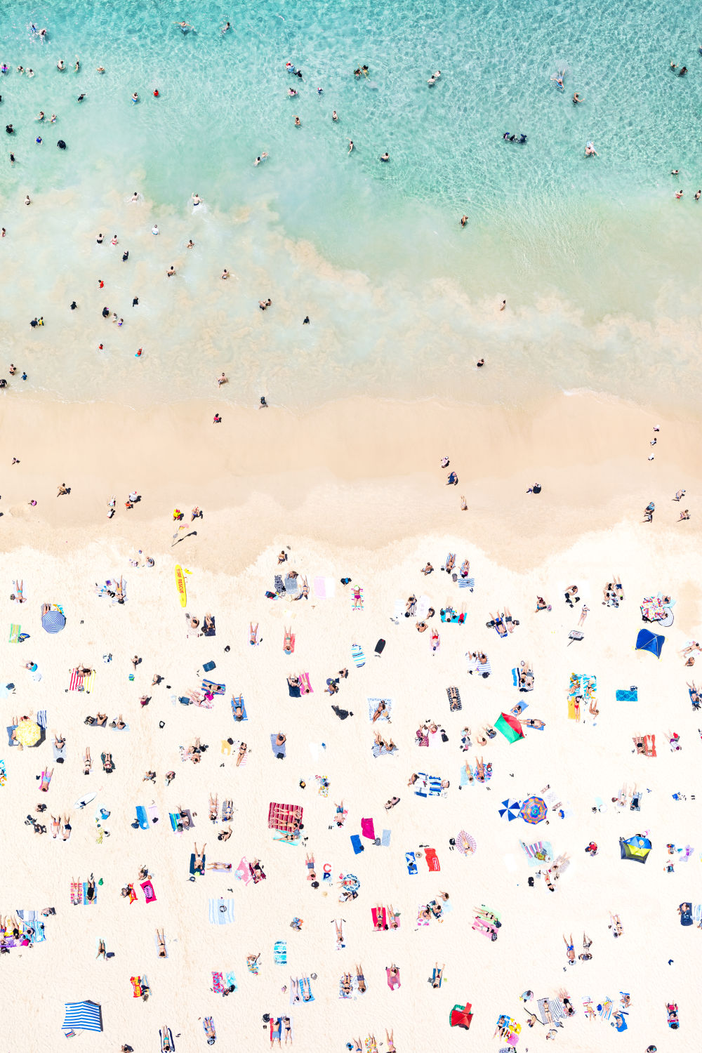 Photography by Gray Malin of Bondi Beach Vertical, Sydney