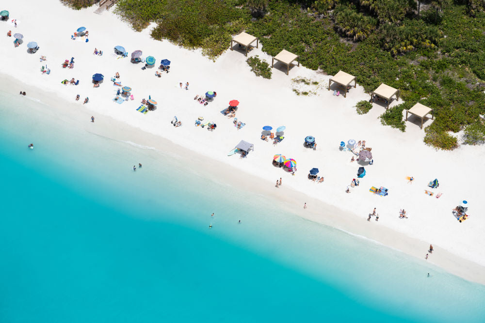 Photography by Gray Malin of Bonita Sunbathers, Bonita Springs, Florida
