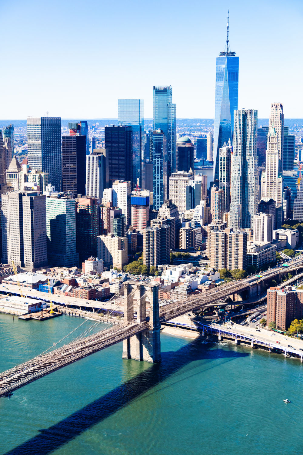 Photography by Gray Malin of Brooklyn Bridge Vertical, New York City