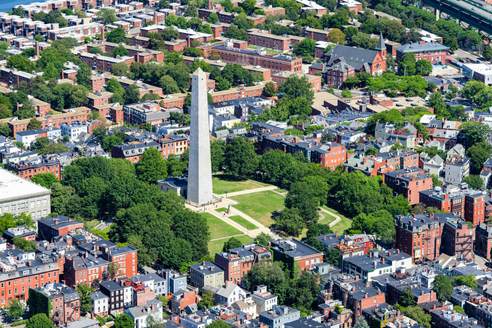 Photography by Gray Malin of Bunker Hill, Boston