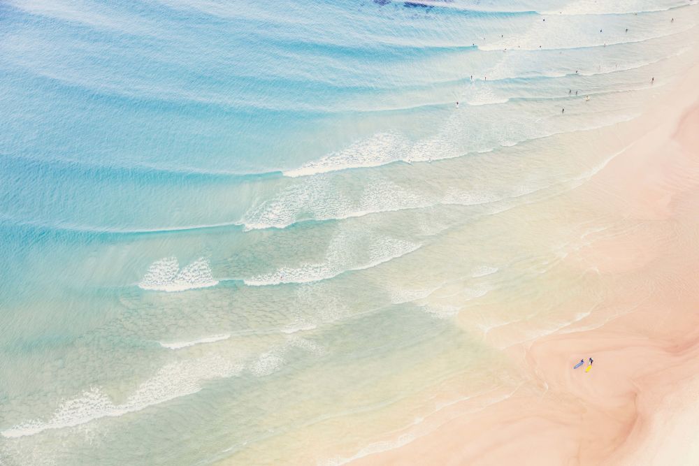 Photography by Gray Malin of Byron Bay Waves