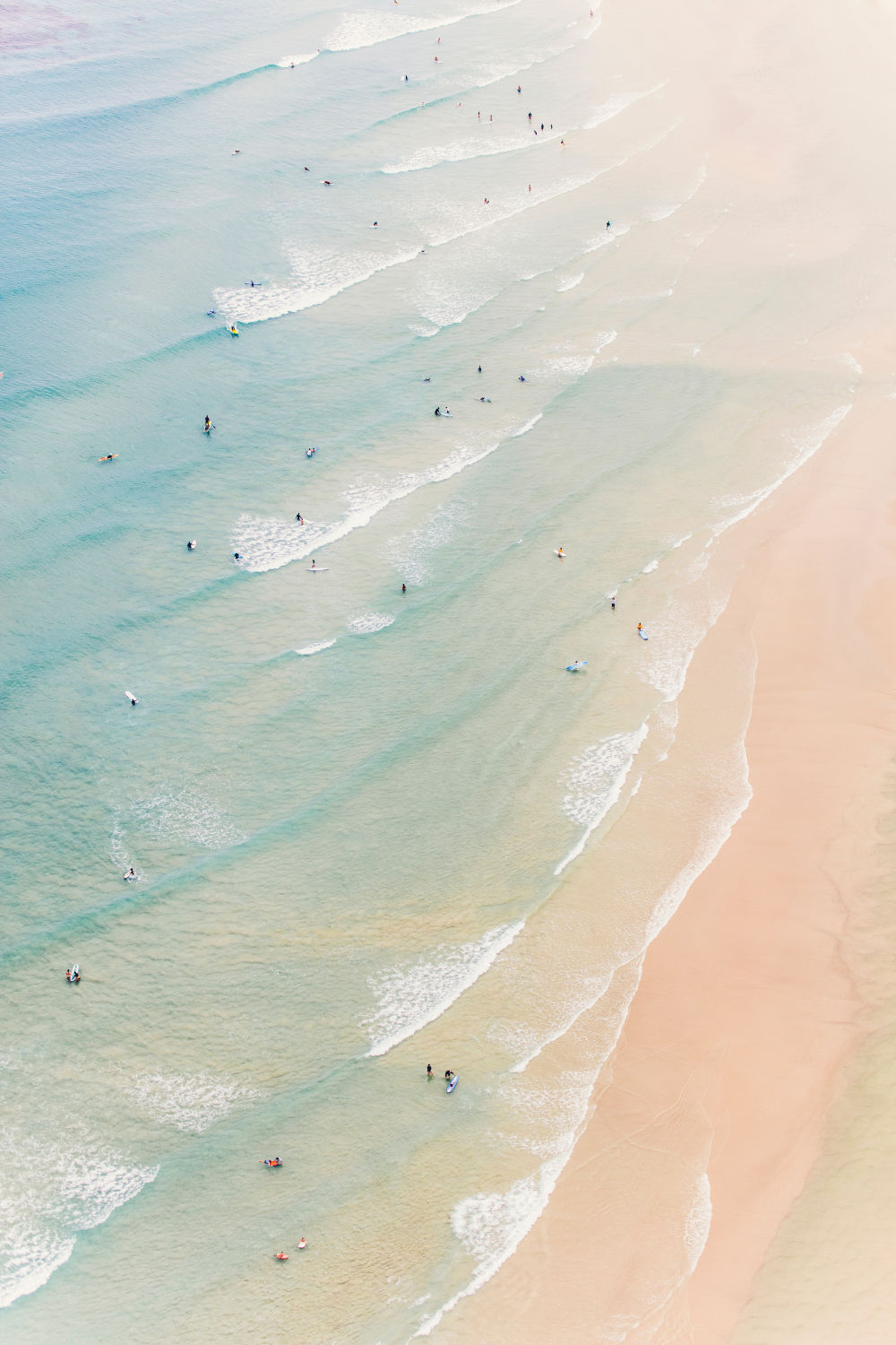 Photography by Gray Malin of Byron Bay Waves, Vertical