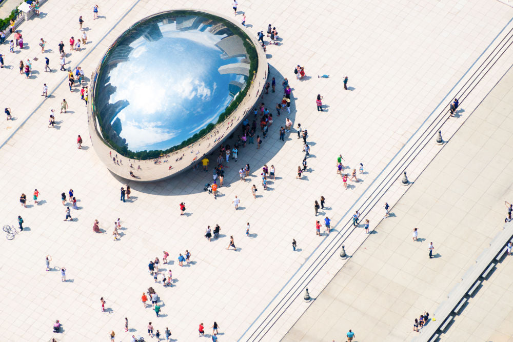 Photography by Gray Malin of Chicago Bean II