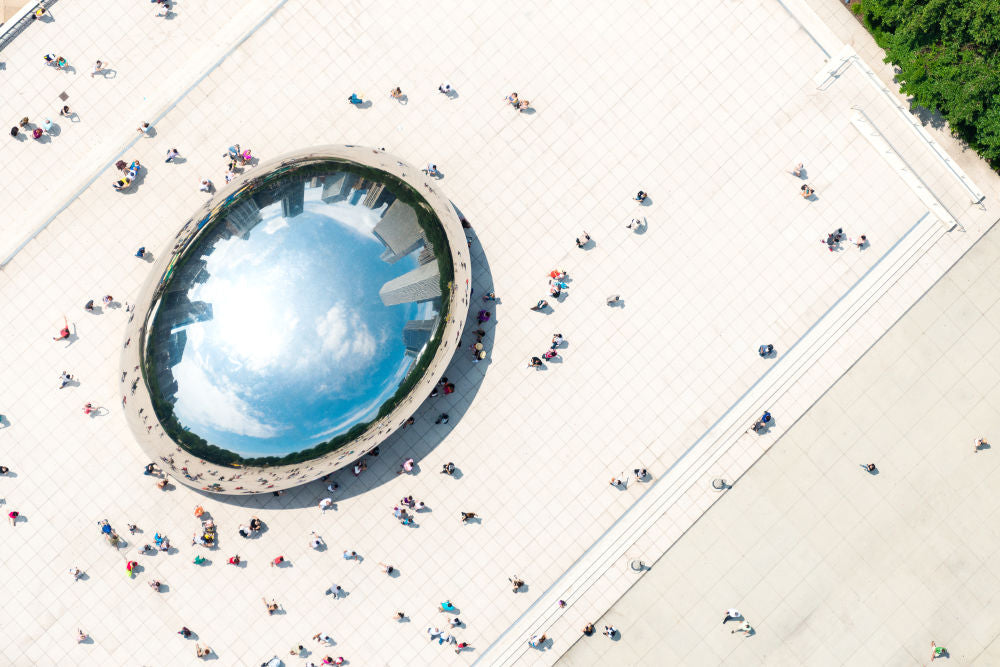 Photography by Gray Malin of Chicago Bean I