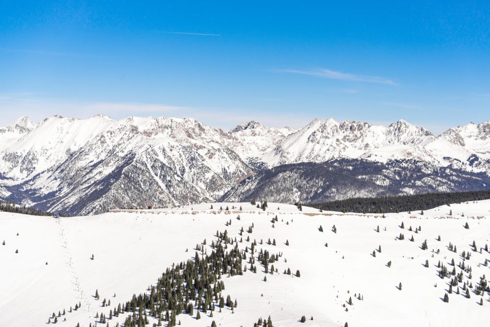 Photography by Gray Malin of China Bowl to Siberian Bowl, Vail