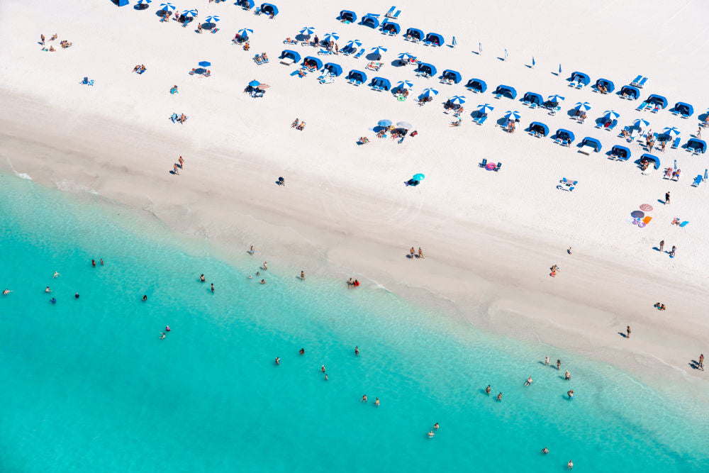 Photography by Gray Malin of Clearwater Beach, Clearwater, Florida