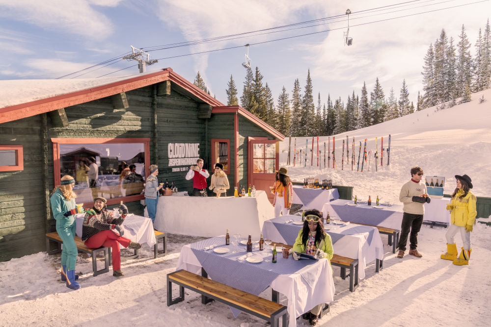 Photography by Gray Malin of Cloud Nine, Aspen Highlands