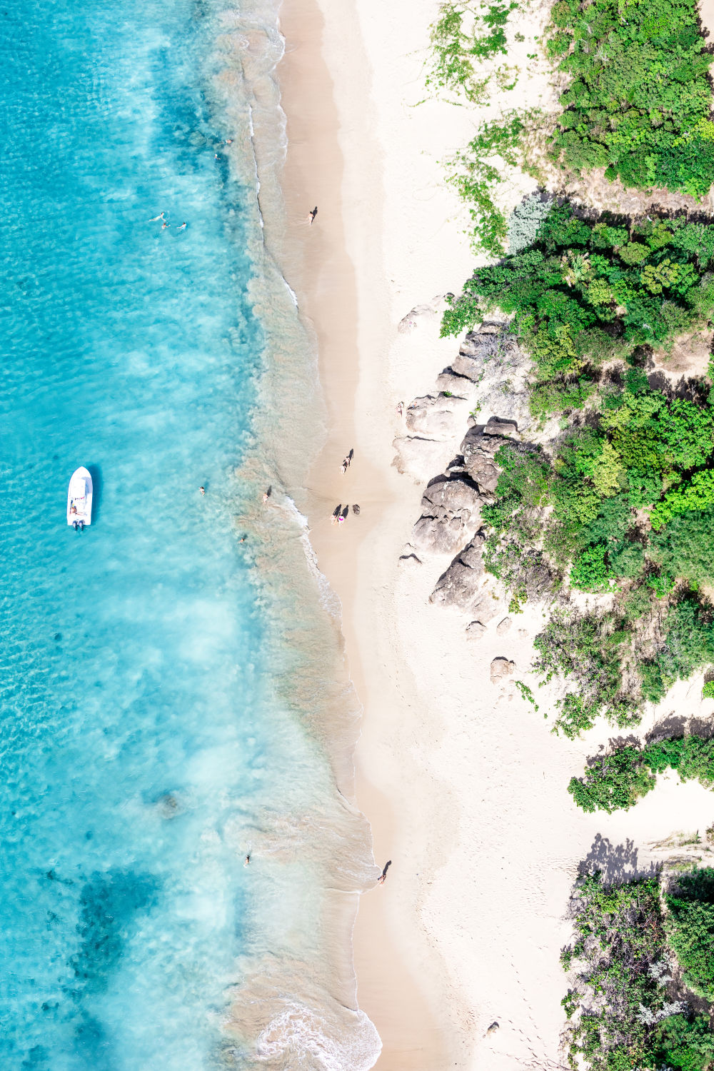 Photography by Gray Malin of Colombier Beach Vertical, St. Barths