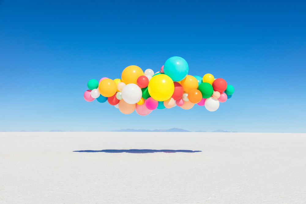 Photography by Gray Malin of Color Balloons I