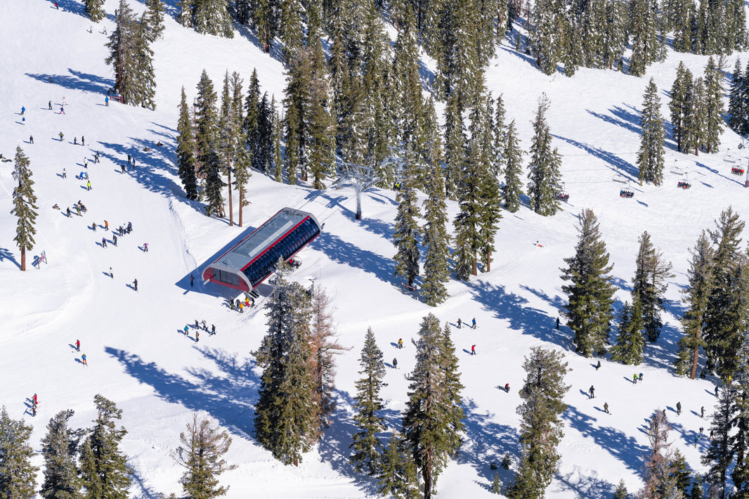 Photography by Gray Malin of Comstock Lift, Northstar, Lake Tahoe