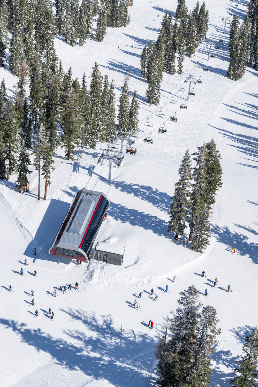 Photography by Gray Malin of Comstock Lift Vertical, Northstar, Lake Tahoe