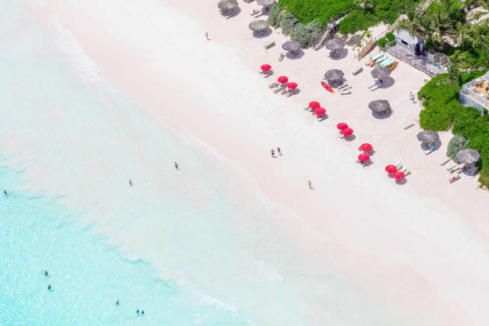 Photography by Gray Malin of Coral Sands, Harbour Island