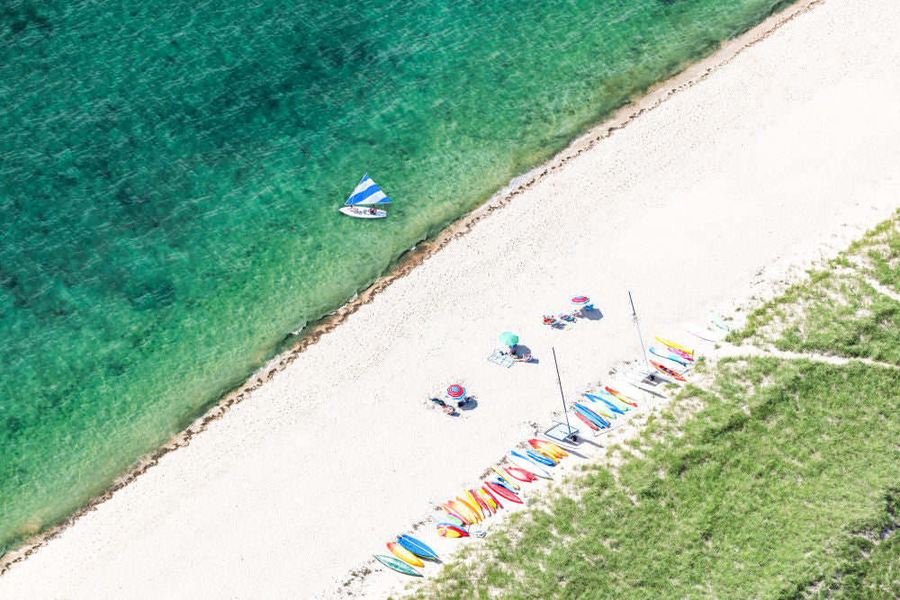 Photography by Gray Malin of Corn Hill Beach, Cape Cod