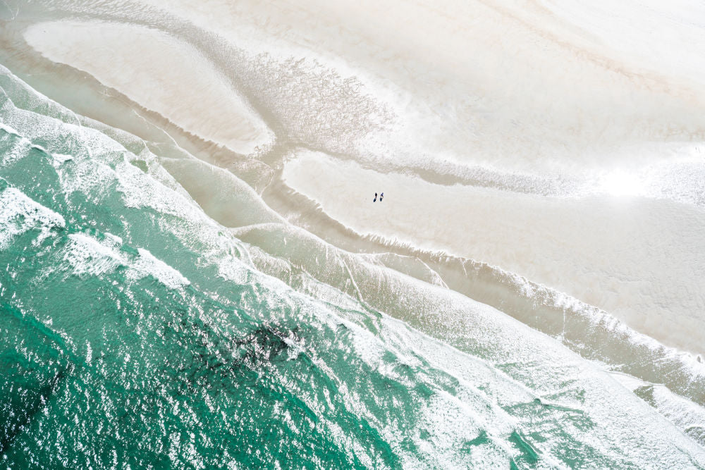 Photography by Gray Malin of Crane Beach Stroll, Ipswich
