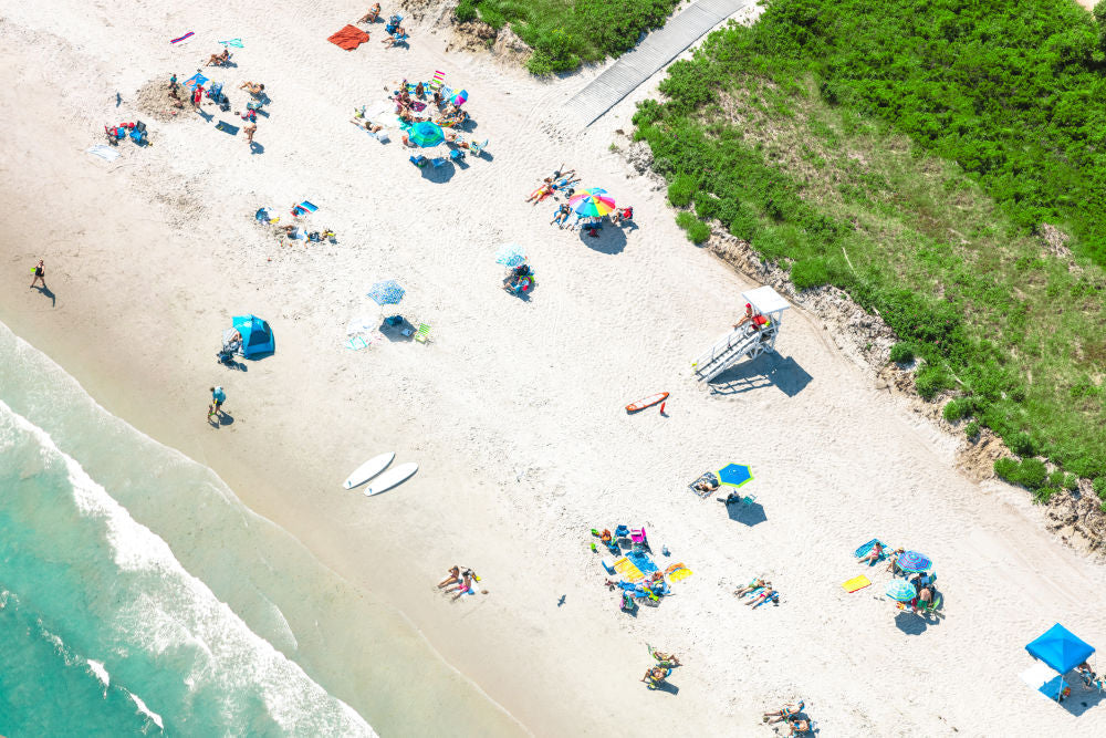 Photography by Gray Malin of Crescent Beach Horizontal, Maine