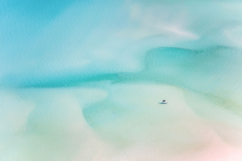 Photography by Gray Malin of Day Trip Whitehaven Beach