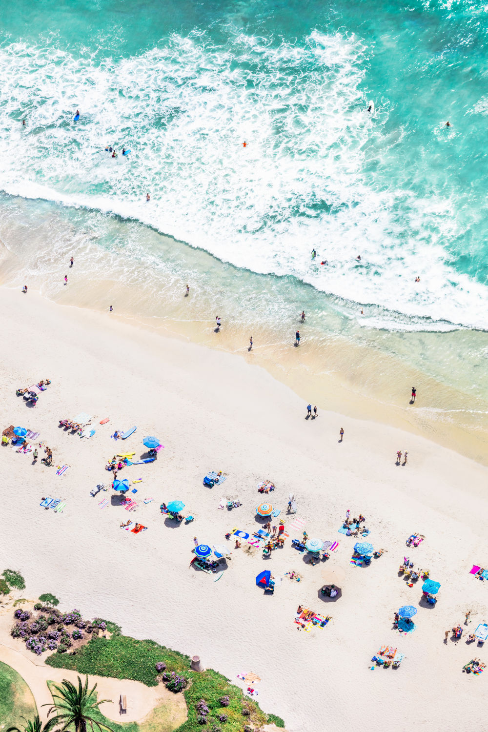 Photography by Gray Malin of Del Mar Beach Vertical