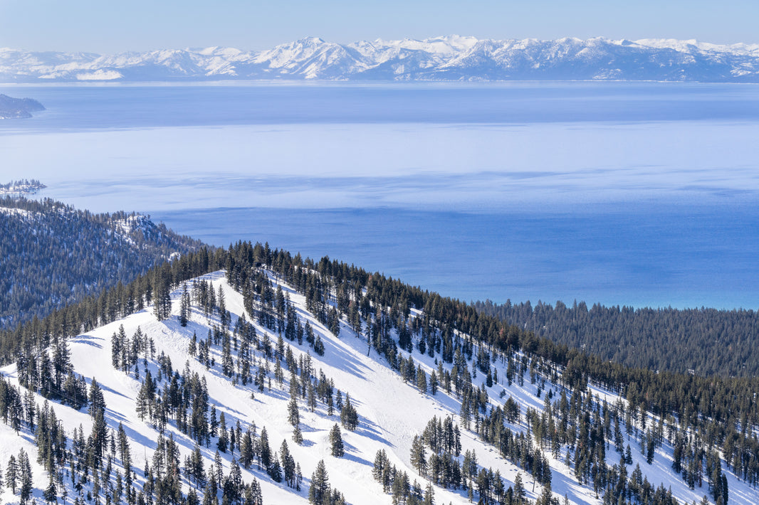 Photography by Gray Malin of Diamond Peak Summit, Lake Tahoe