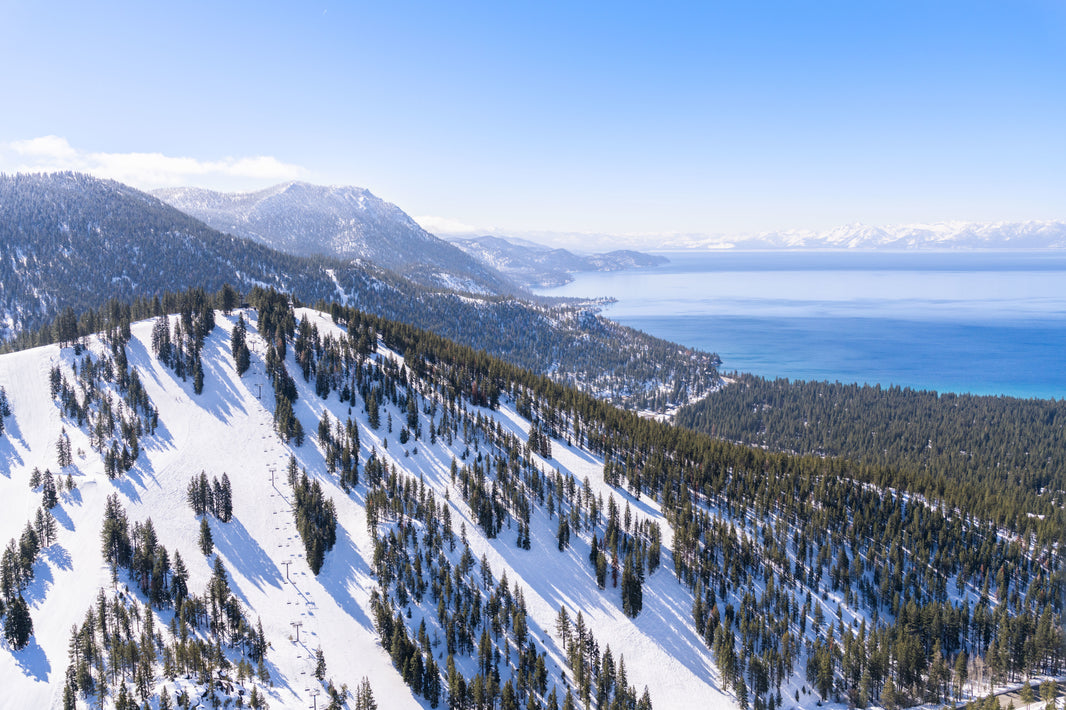 Photography by Gray Malin of Diamond Peak Vista, Lake Tahoe