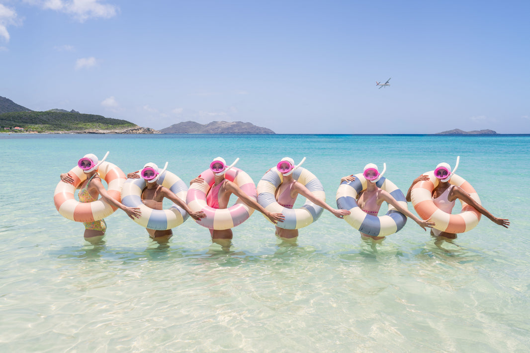 Photography by Gray Malin of Floating Away, St. Barths