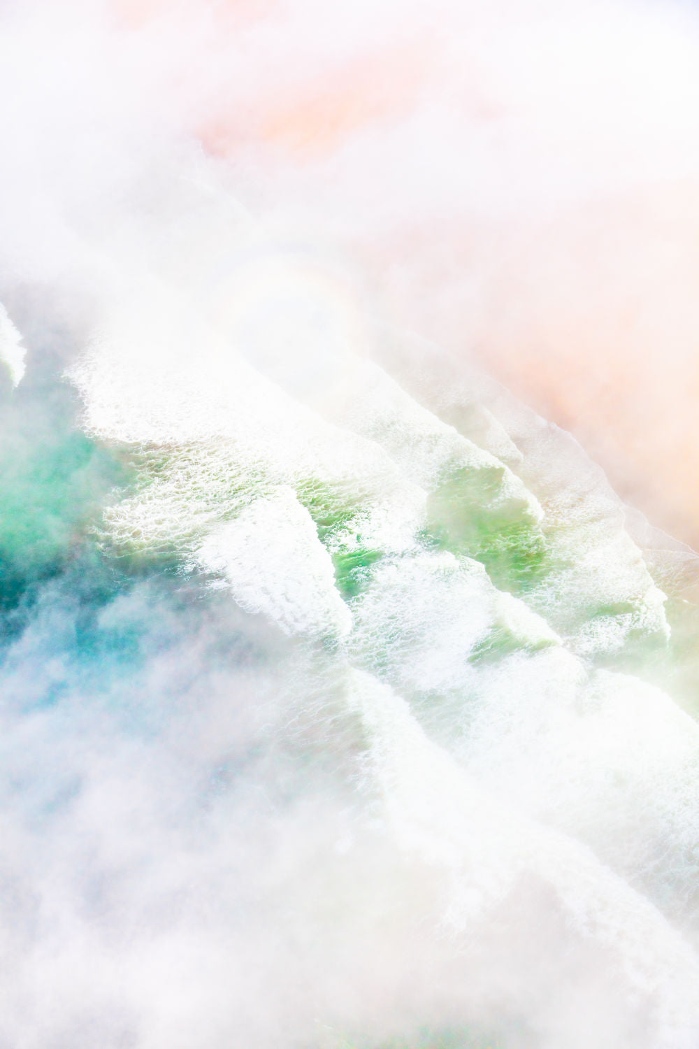 Photography by Gray Malin of Fog and Waves Vertical, San Francisco