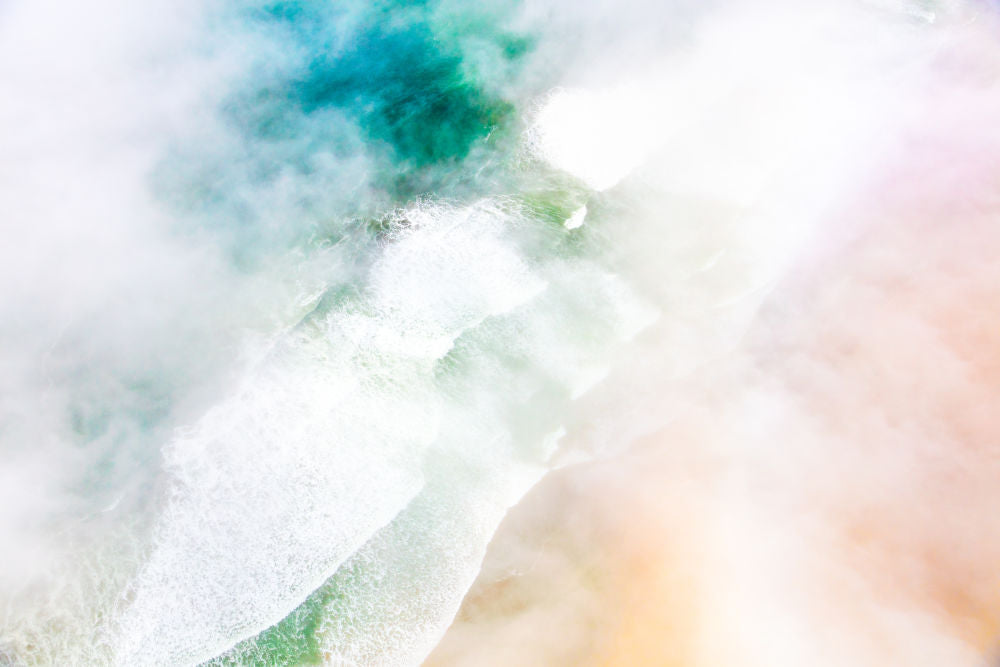 Photography by Gray Malin of Fog and Waves, San Francisco