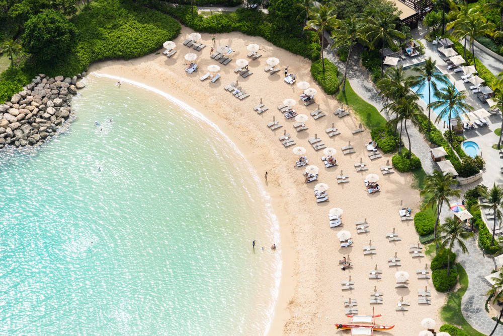Photography by Gray Malin of Four Seasons Ko Olina Lagoon, Oahu