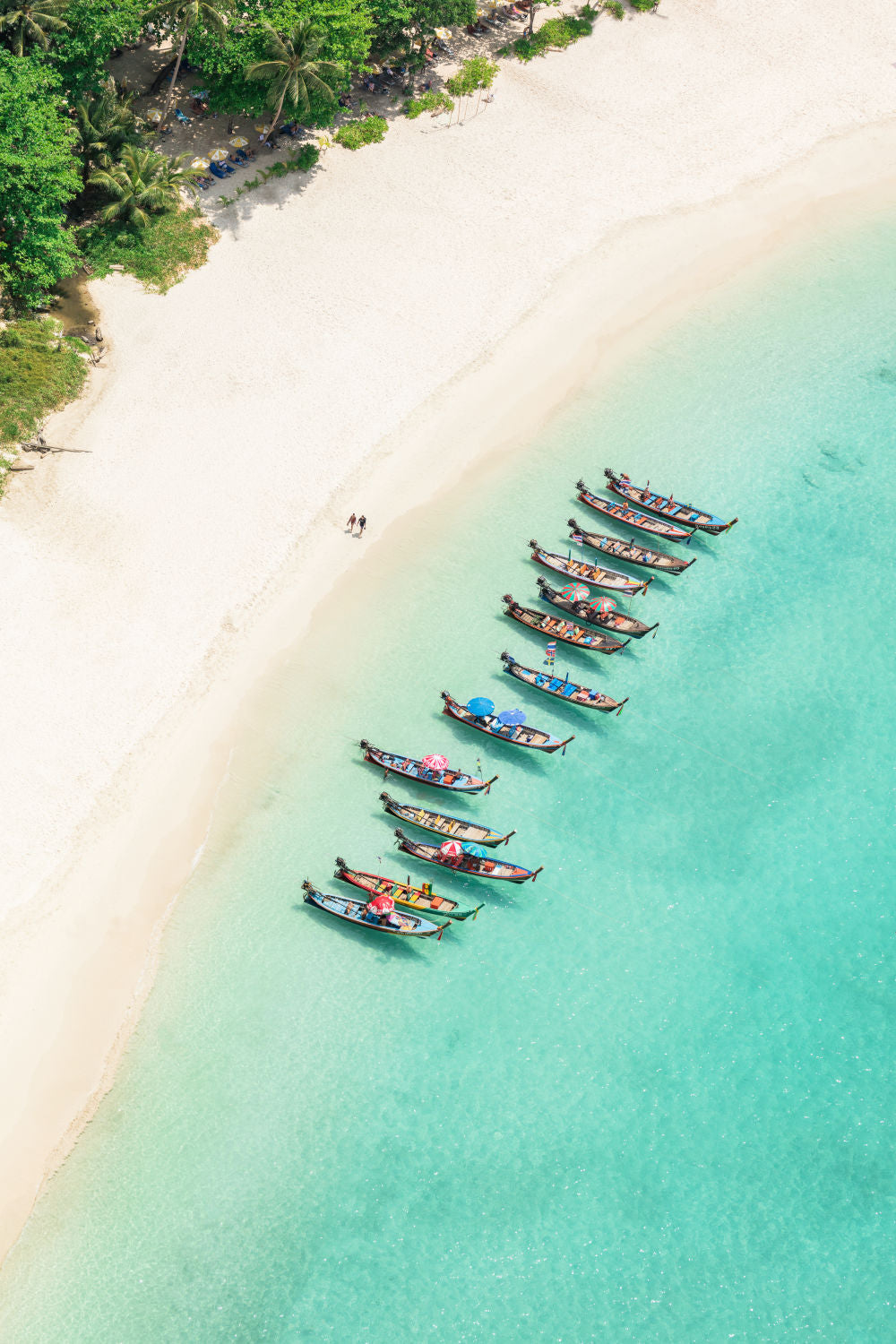Photography by Gray Malin of Freedom Beach, Thailand