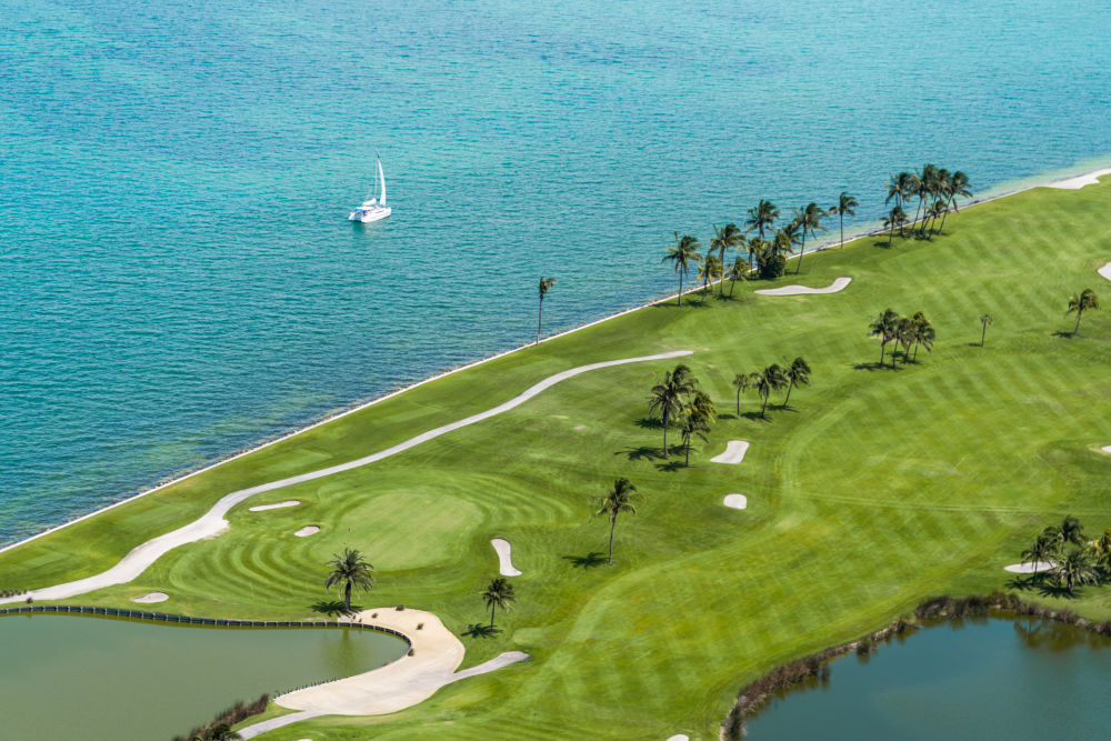 Photography by Gray Malin of Gasparilla Golf Club, Gasparilla Island, Florida