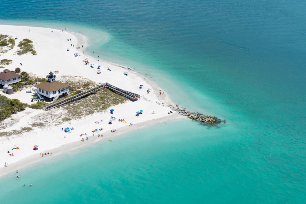 Photography by Gray Malin of Gasparilla Island State Park, Gasparilla Island, Florida