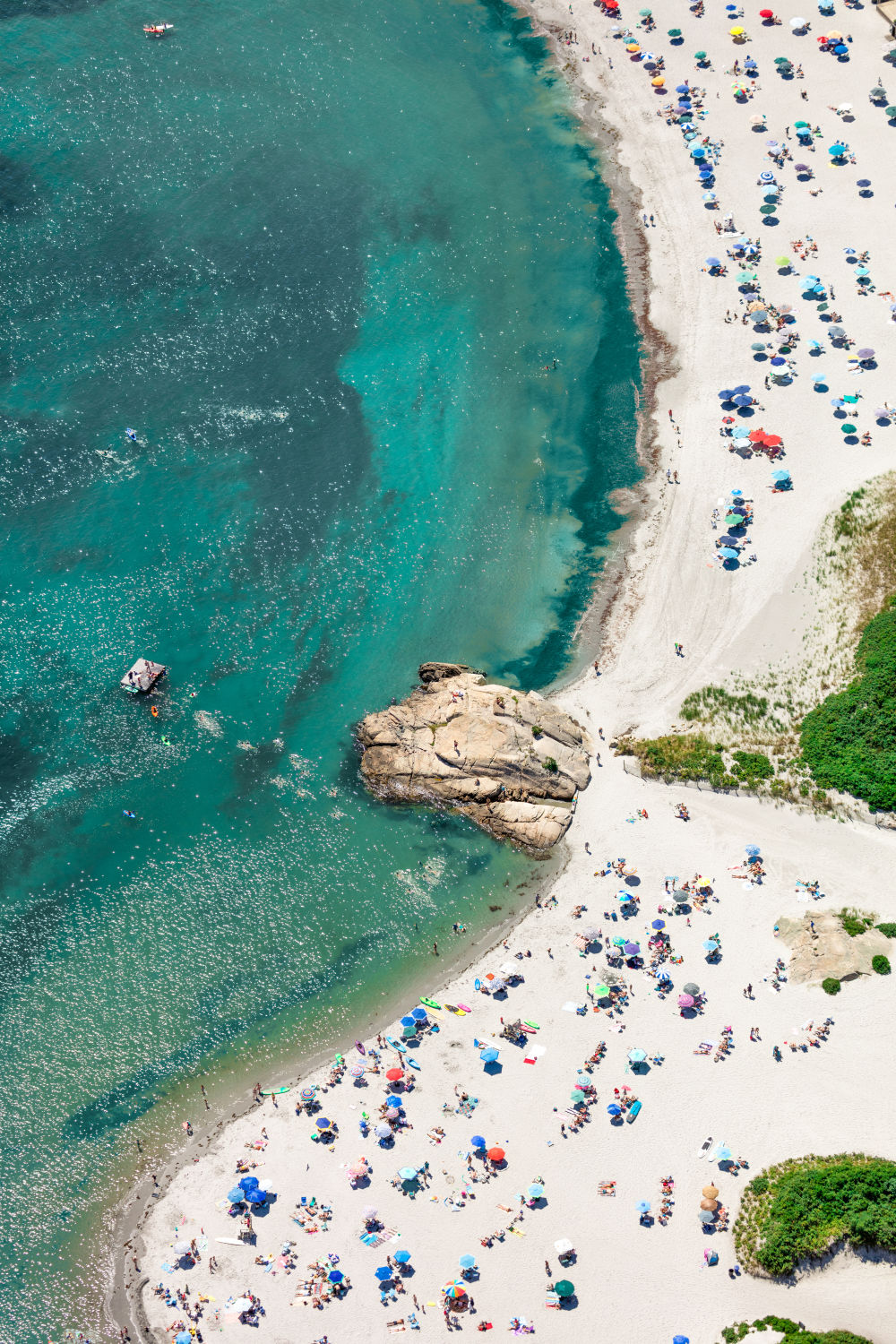 Photography by Gray Malin of Gooseberry Beach Vertical