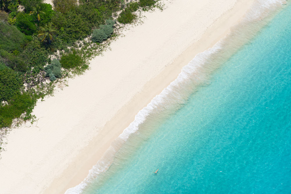 Photography by Gray Malin of Gouverneur Beach, St. Barths II