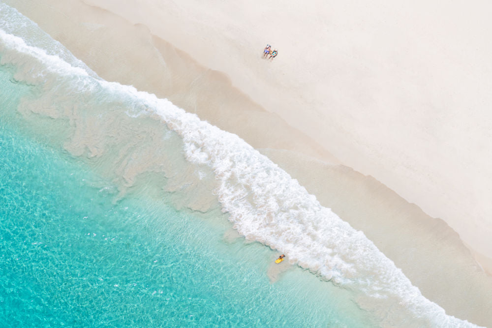 Photography by Gray Malin of Grand Saline Beach Loungers, St. Barths