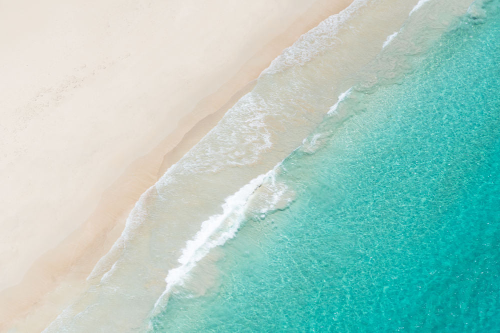 Photography by Gray Malin of Grand Saline Beach Waves, St. Barths