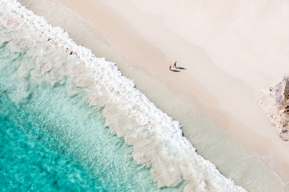 Photography by Gray Malin of Grand Saline Beach, St. Barths II